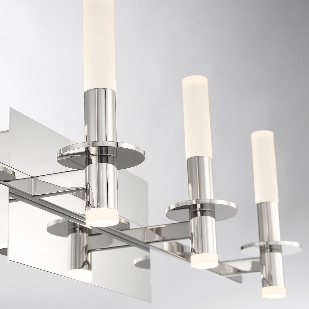 Torna 4 Light Vanity In Nickel — view 3
