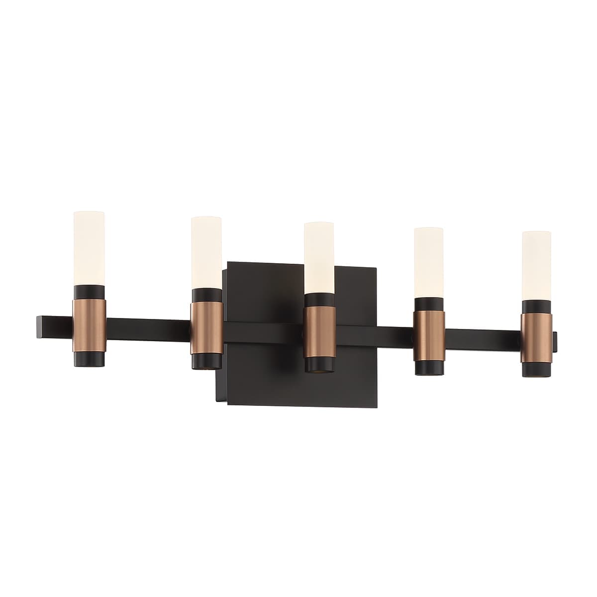 Albany 11 Light Vanity In Brass-Black — view 2