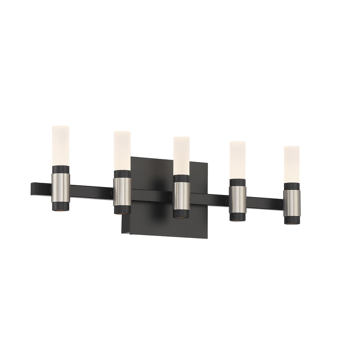 Albany 11 Light Vanity In Silver-Black — view 2