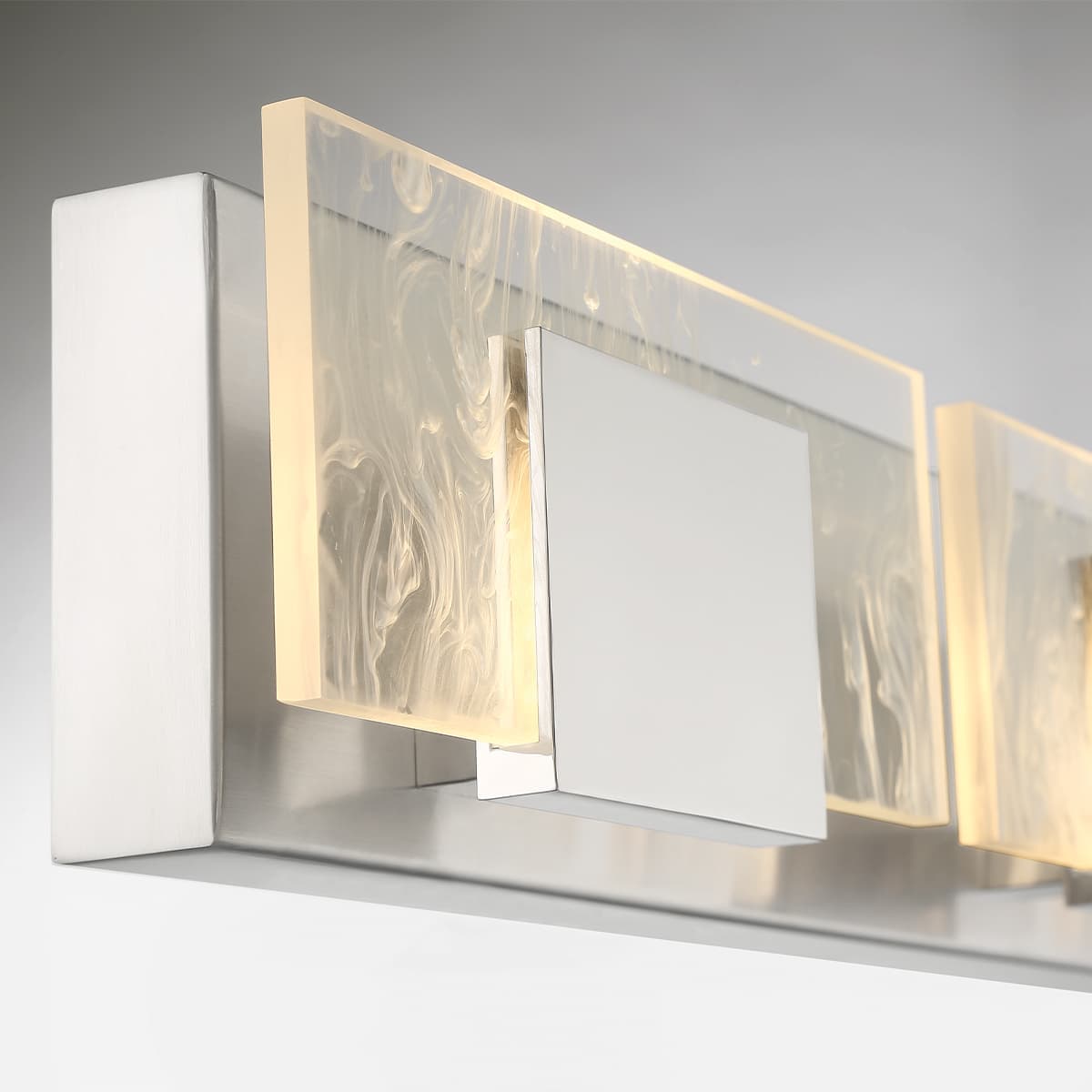 Kasha 4 Light Vanity In Chrome — view 3