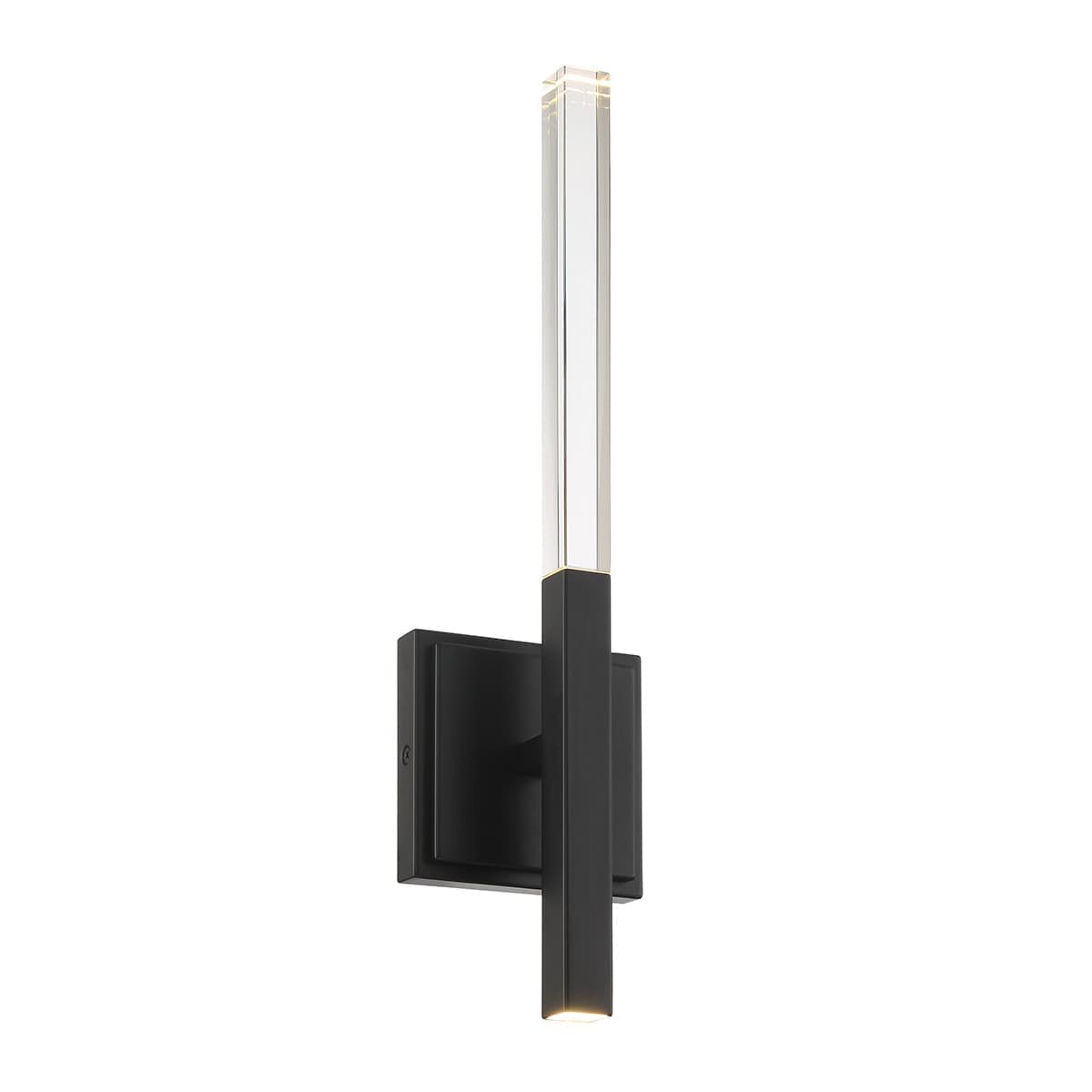 Benicio 2 Light Wall Sconce In Black — view 2