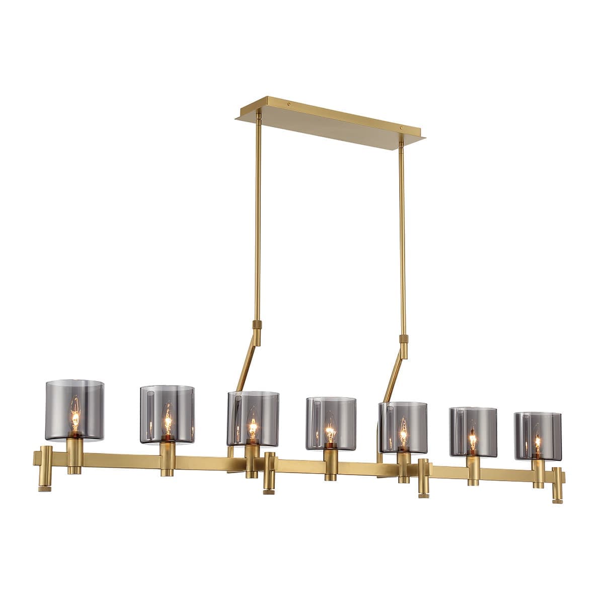 Decato 7 Light Chandeliers In Gold — view 2