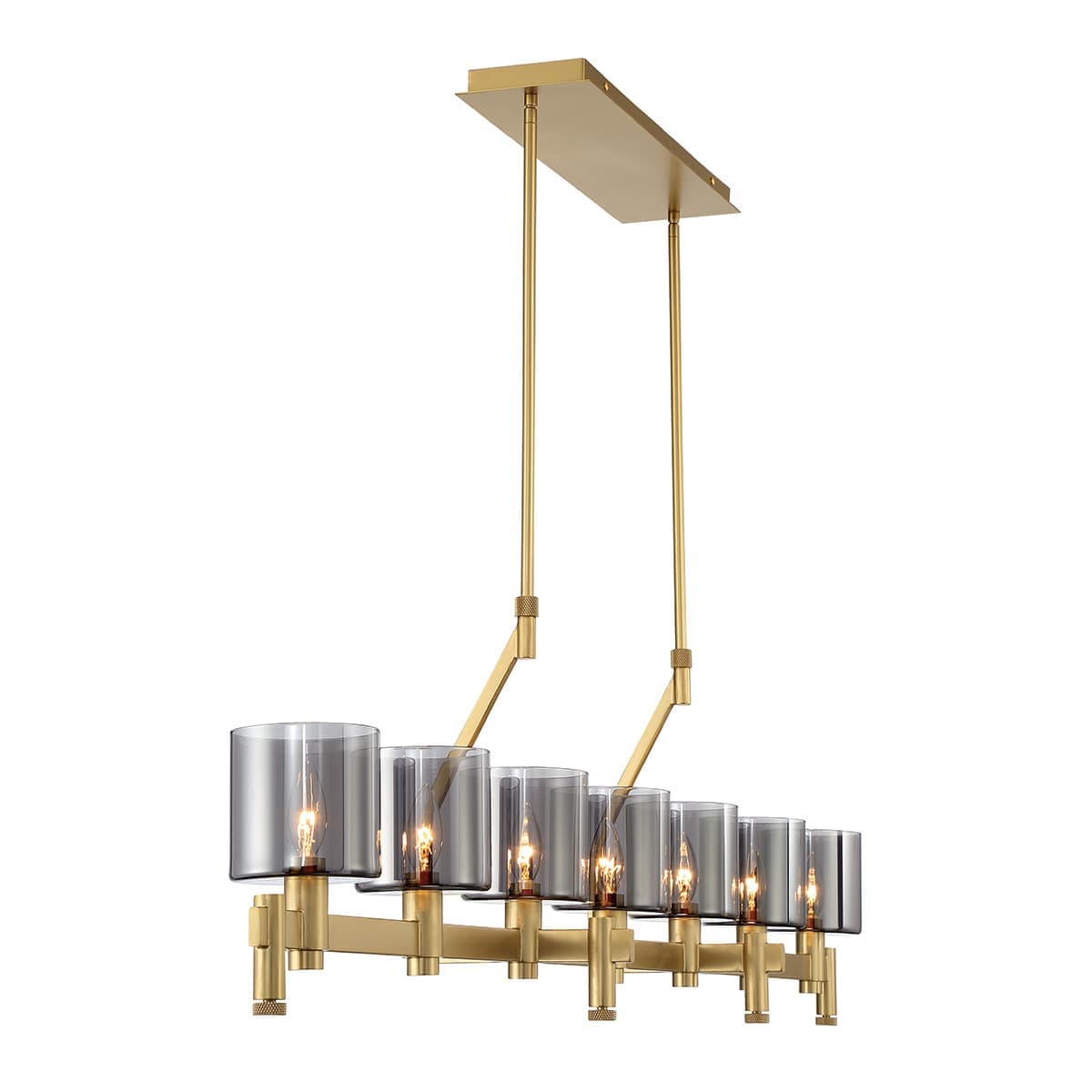 Decato 7 Light Chandeliers In Gold — view 3