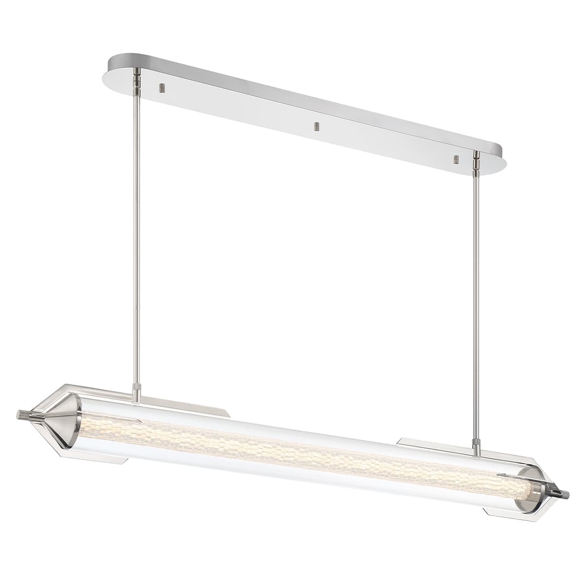 Espada 1 Light Chandeliers In Nickel — view 2