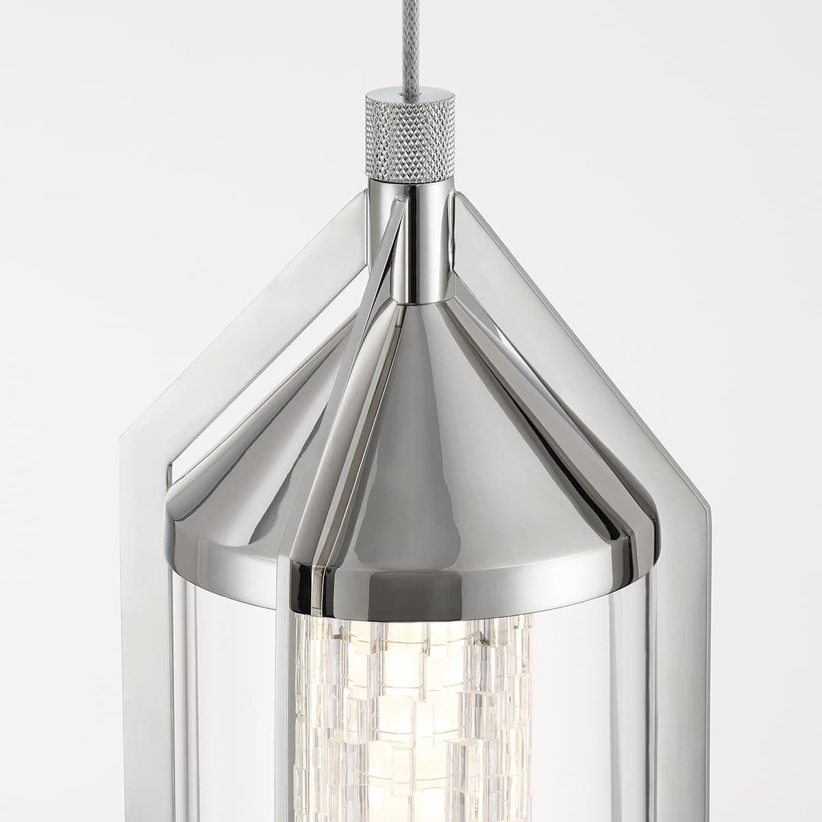 Espada 1 Light Pendants In Nickel — view 3