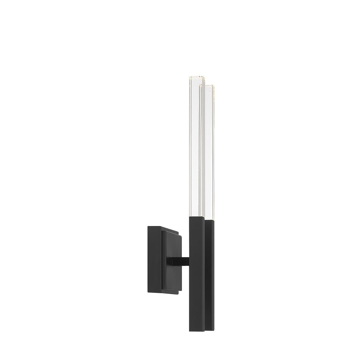 Benicio 4 Light Wall Sconce In Black — view 2