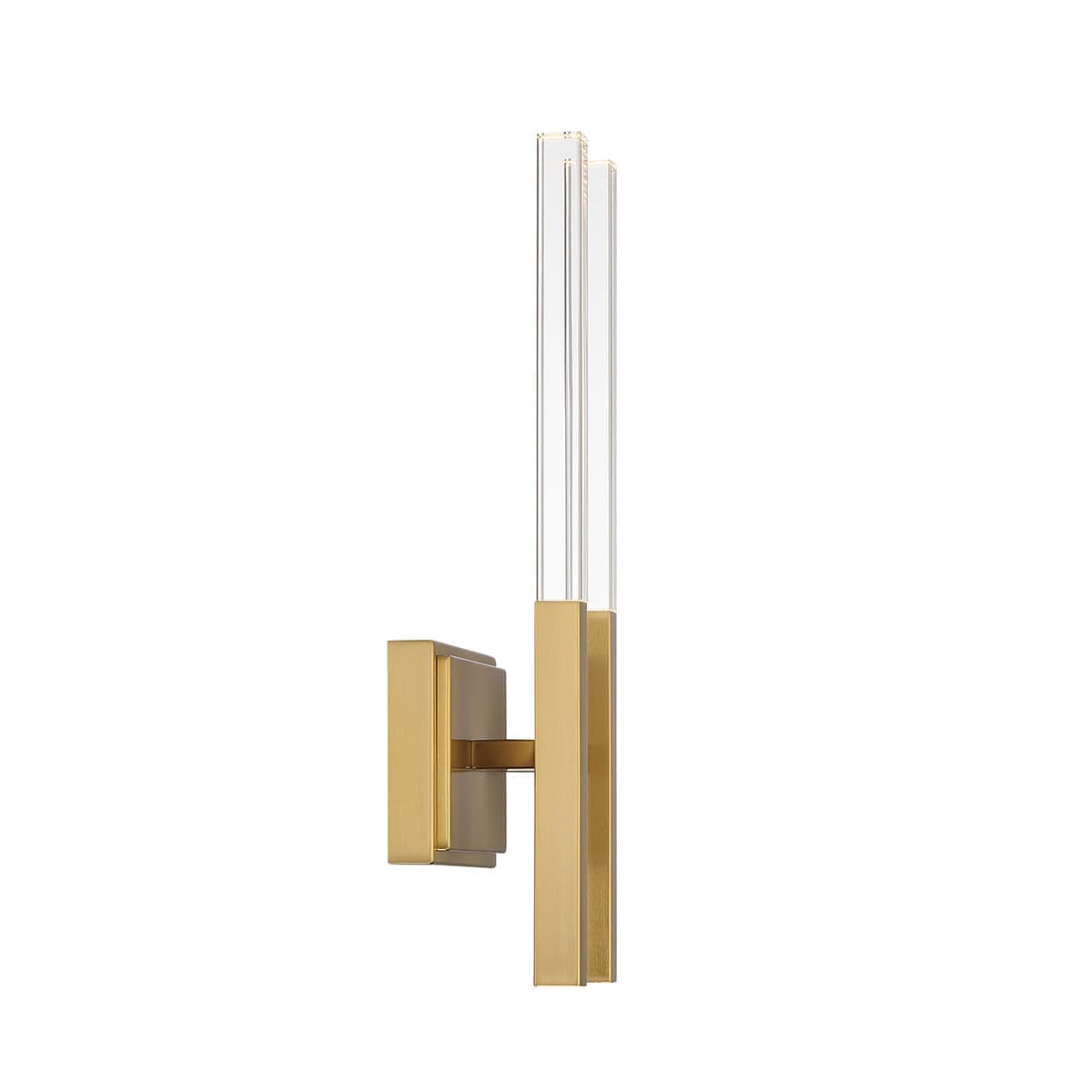 Benicio 4 Light Wall Sconce In Gold — view 2