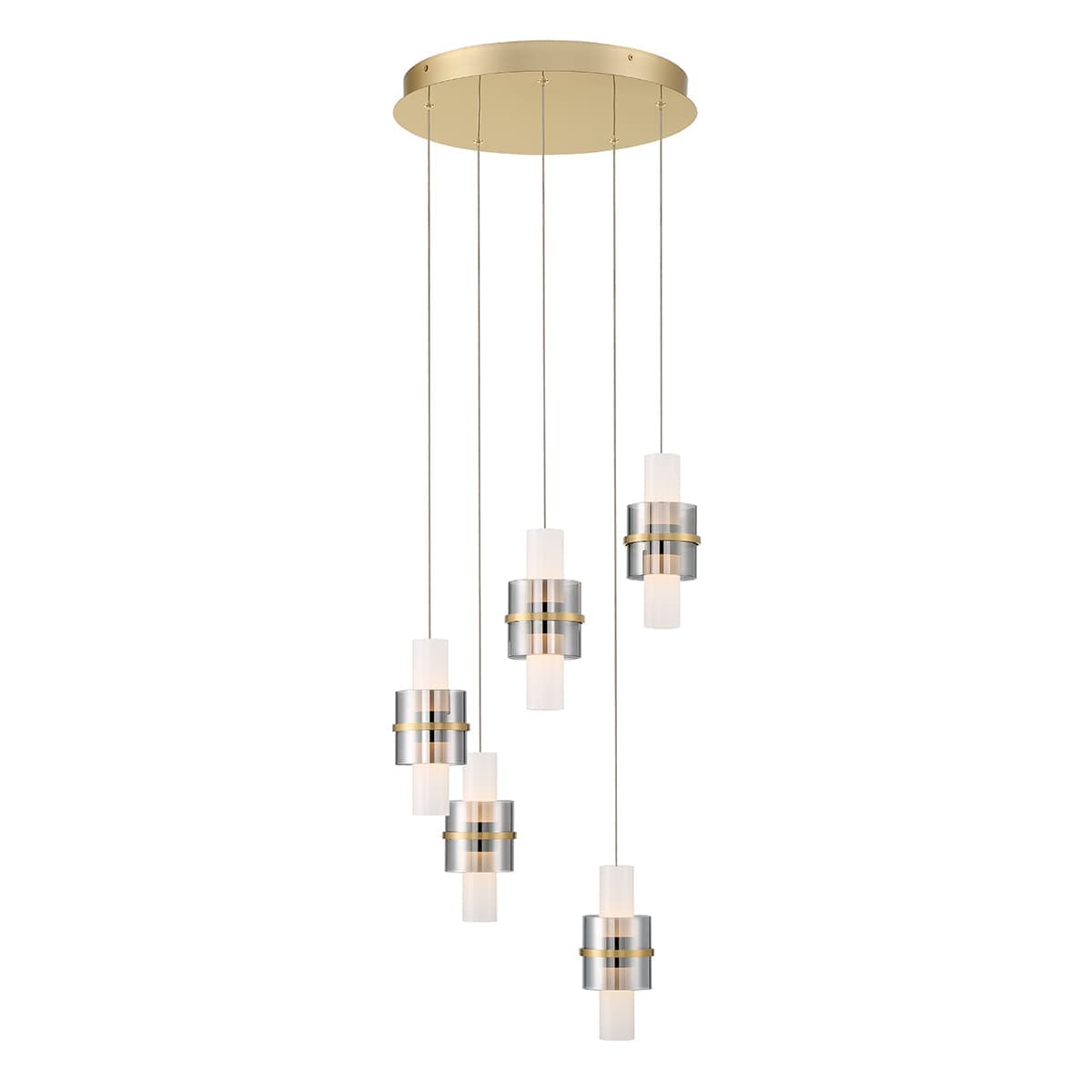 Rola 11 Light Chandeliers In Gold