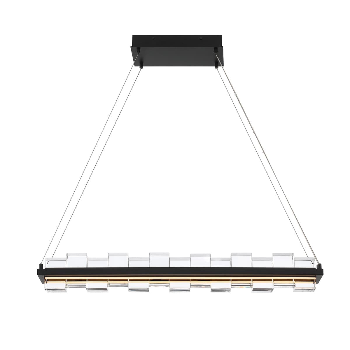 Bruco 2 Light Chandeliers In Black